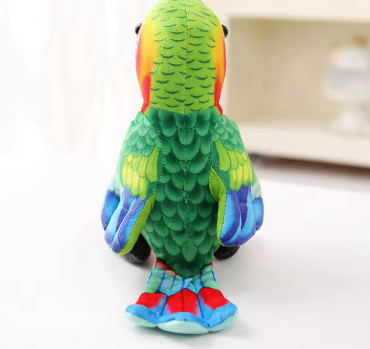 Cute Parrot or Peacock Plush Toy – Colorful, Soft & Fun for Kids