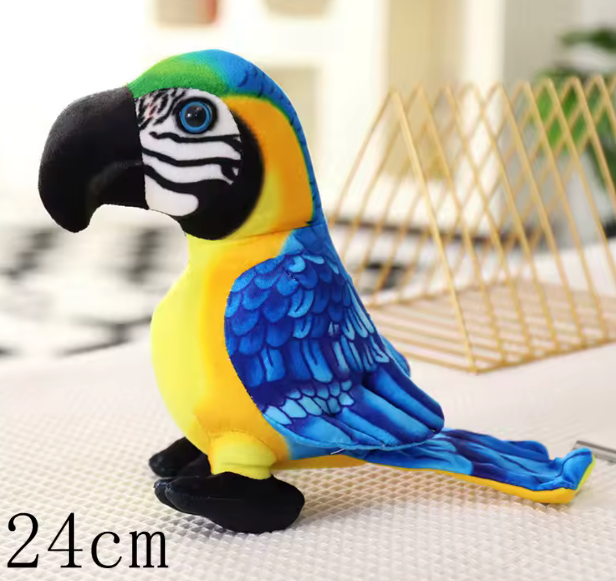 Cute Parrot or Peacock Plush Toy – Colorful, Soft & Fun for Kids