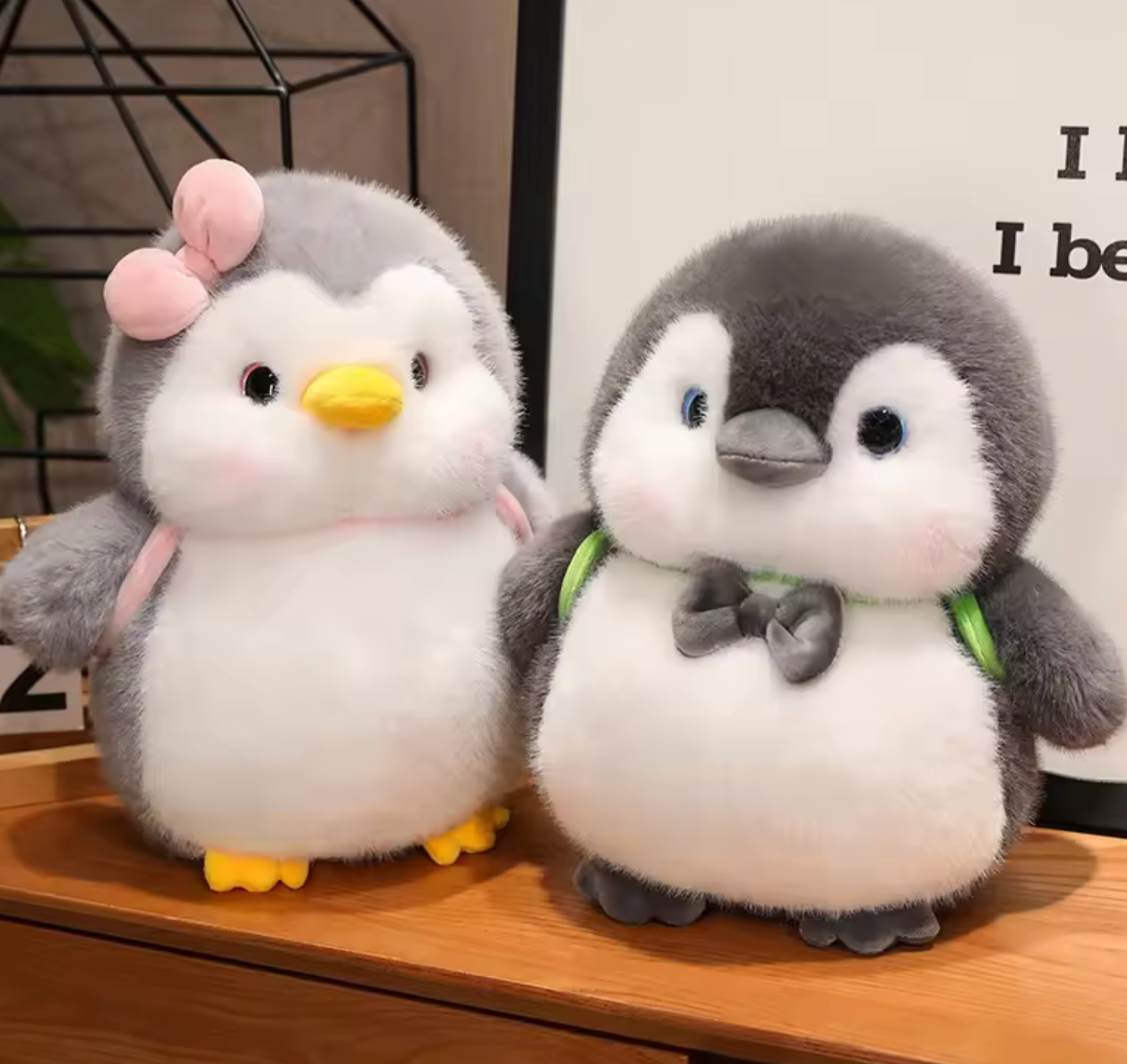 Cute Couple Penguin Toy