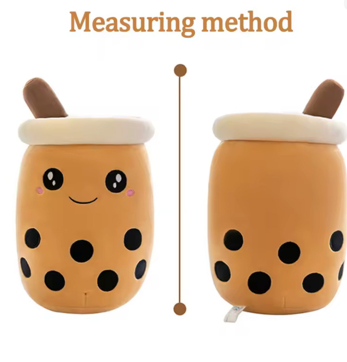 Cute Boba Plush Bubble Tea