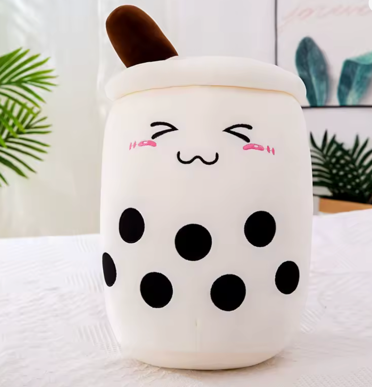 Cute Boba Plush Bubble Tea