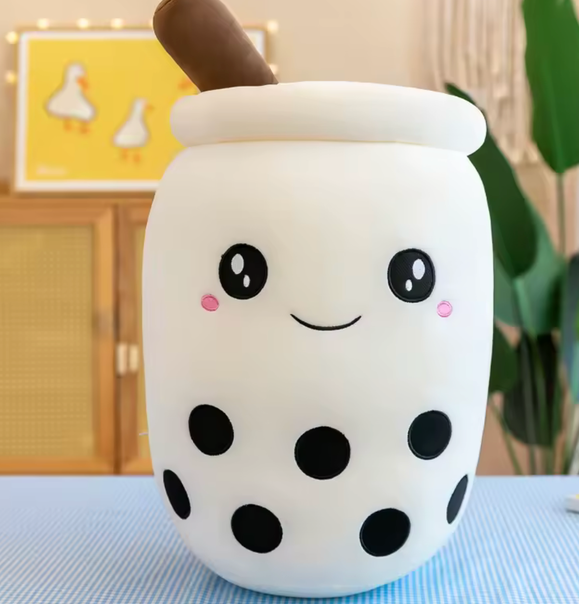 Cute Boba Plush Bubble Tea