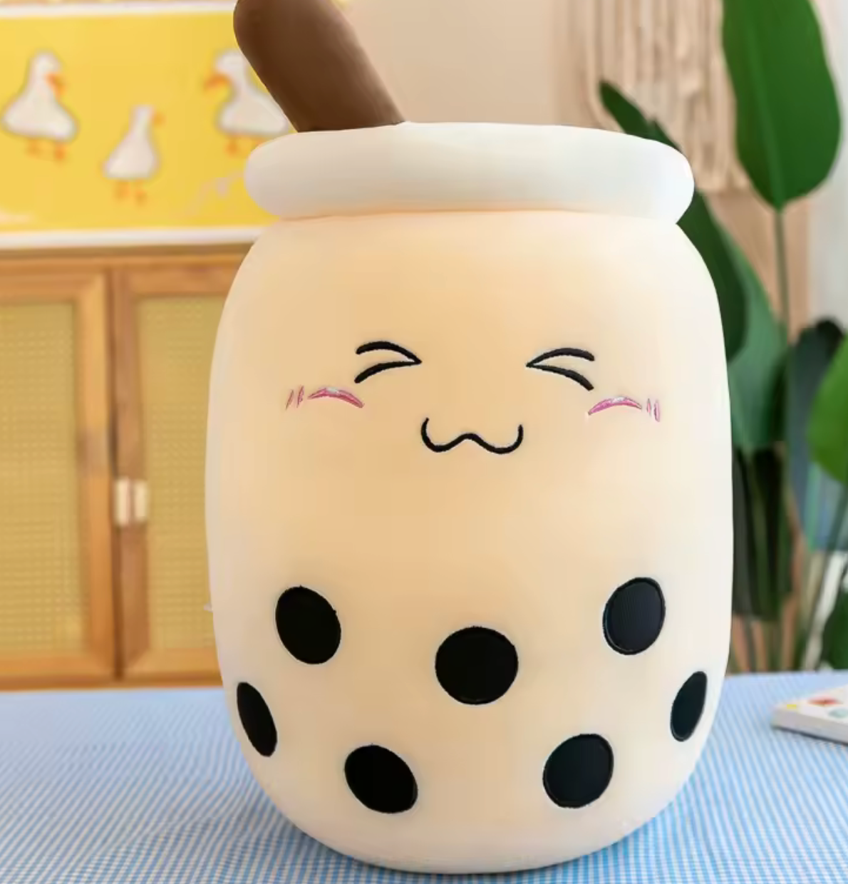 Cute Boba Plush Bubble Tea