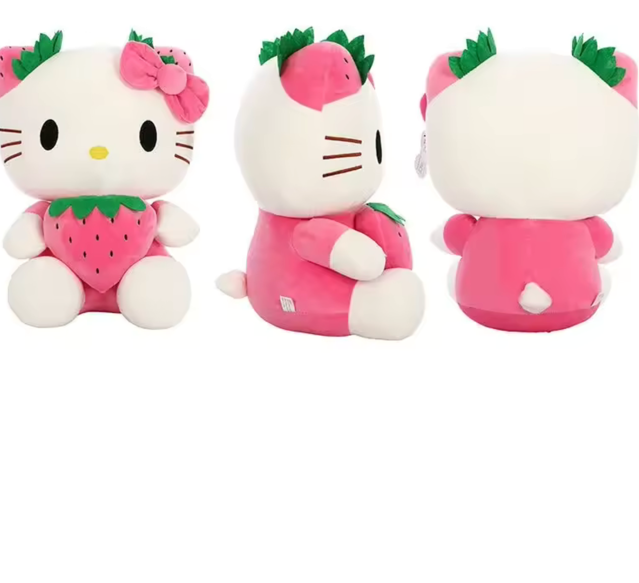 Cat Plush Toys Kawaii Strawberry