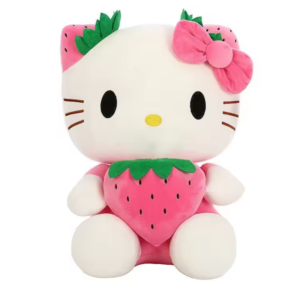 Cat Plush Toys Kawaii Strawberry