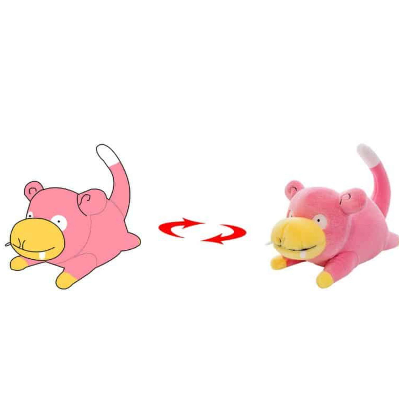 Slowpoke Pokémon Plush Toy
