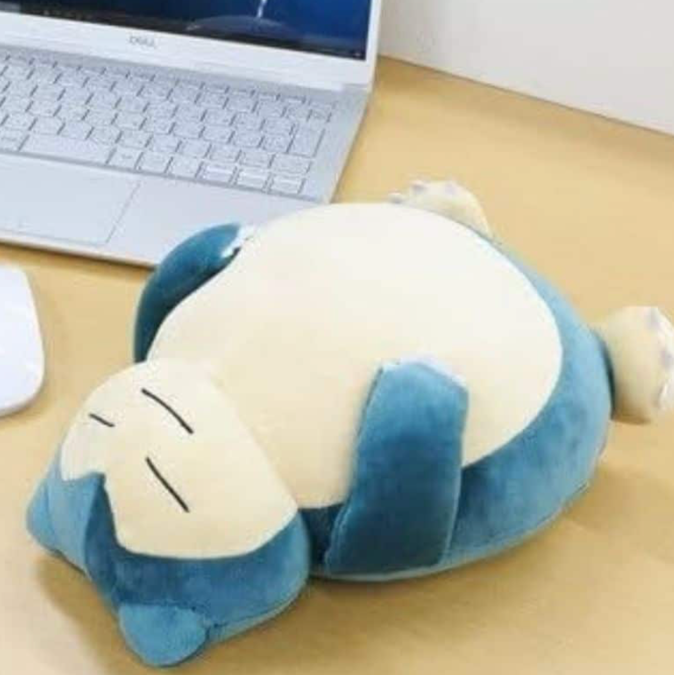 Sleeping Snorlax Pokémon Plush Toy