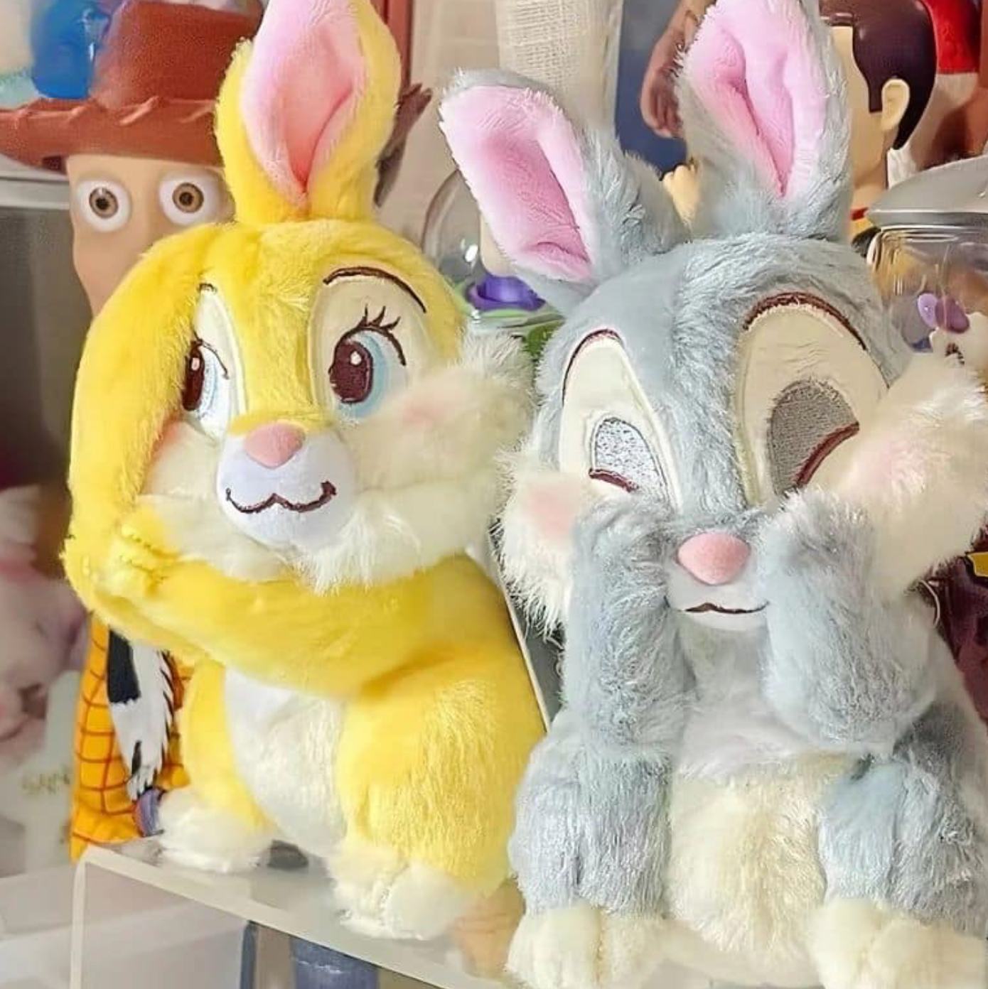Soft Rabbit Thumper Plush Toy