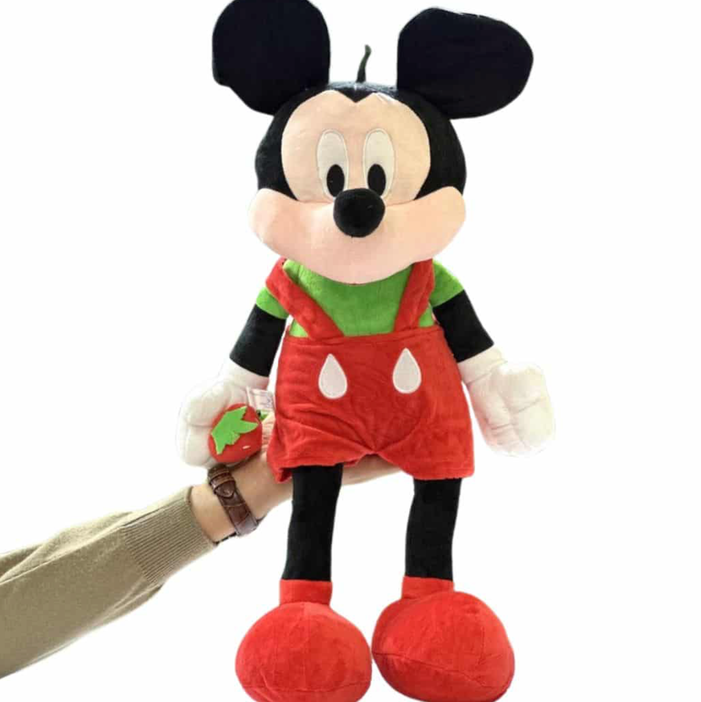 Mickey Mouse In A Christmas Costume