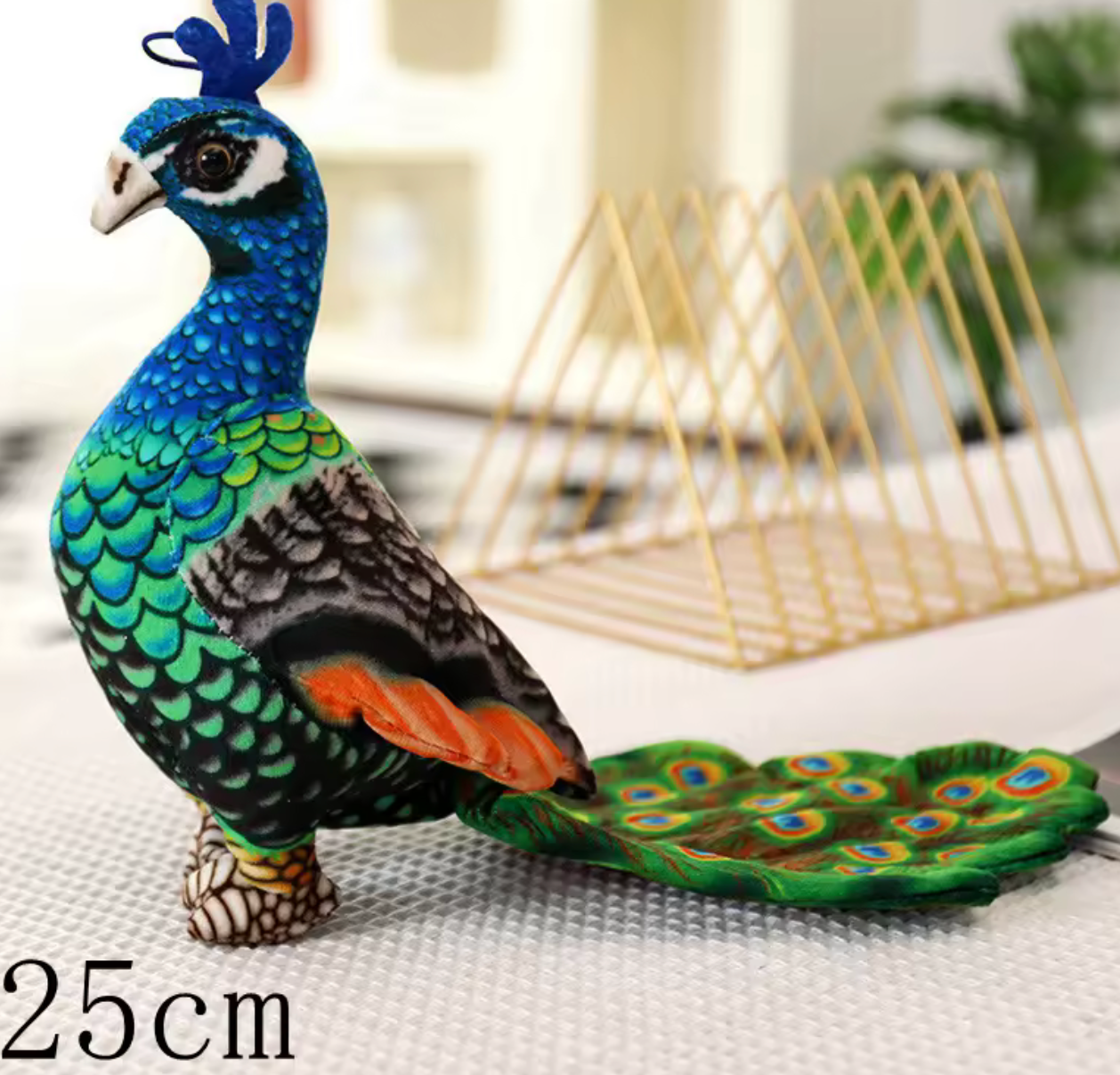 Cute Parrot or Peacock Plush Toy – Colorful, Soft & Fun for Kids