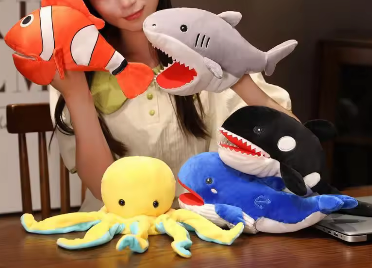 Soft Plush Puppet Collection (11 pcs)