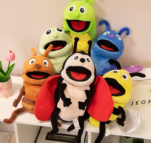 Red Insect Plush Toy – Soft & Cuddly Stuffed Doll for Kids