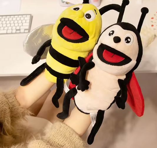Yellow Insect Plush Toy – Soft & Fun Stuffed Animal for Kids