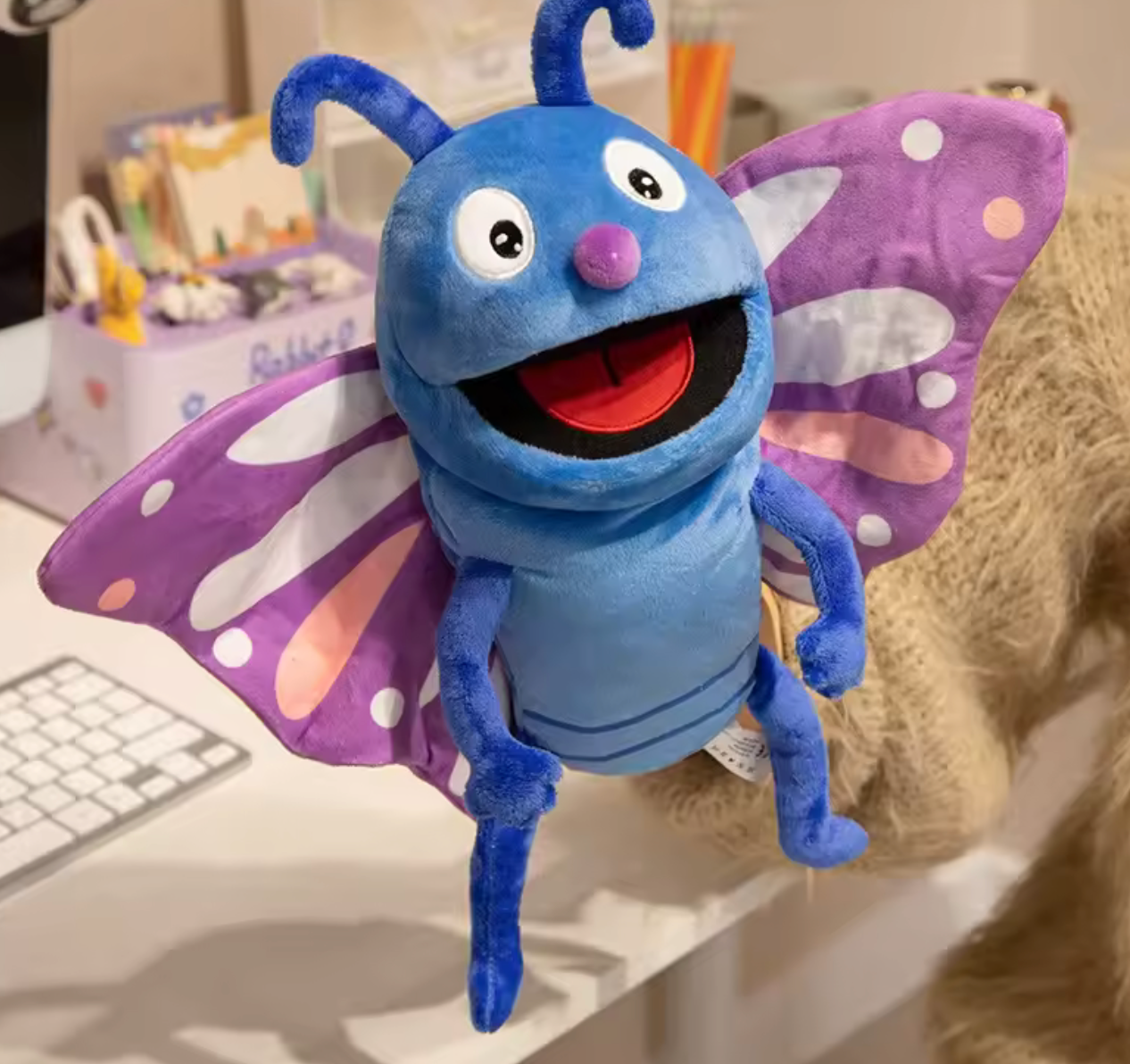 Insect Plush Toy Set – 6 Colorful Soft Bug Dolls for Kids