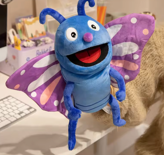 Blue Insect Plush Toy – Soft & Cuddly Bug for Kids