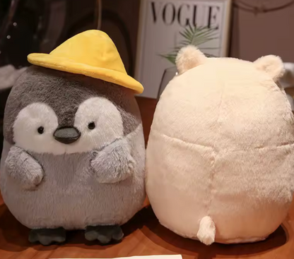 Big Cute Plush Doll – Cartoon Animal Stuffed Toys for Kids