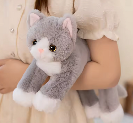 Cute Cat Plush Doll Toy – Soft, Kawaii & Perfect for Pet Play