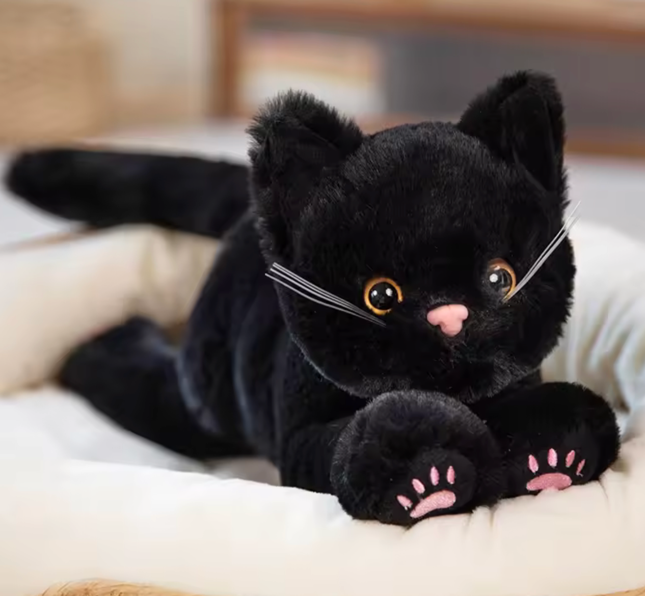 Cute Cat Plush Doll Toy – Soft, Kawaii & Perfect for Pet Play