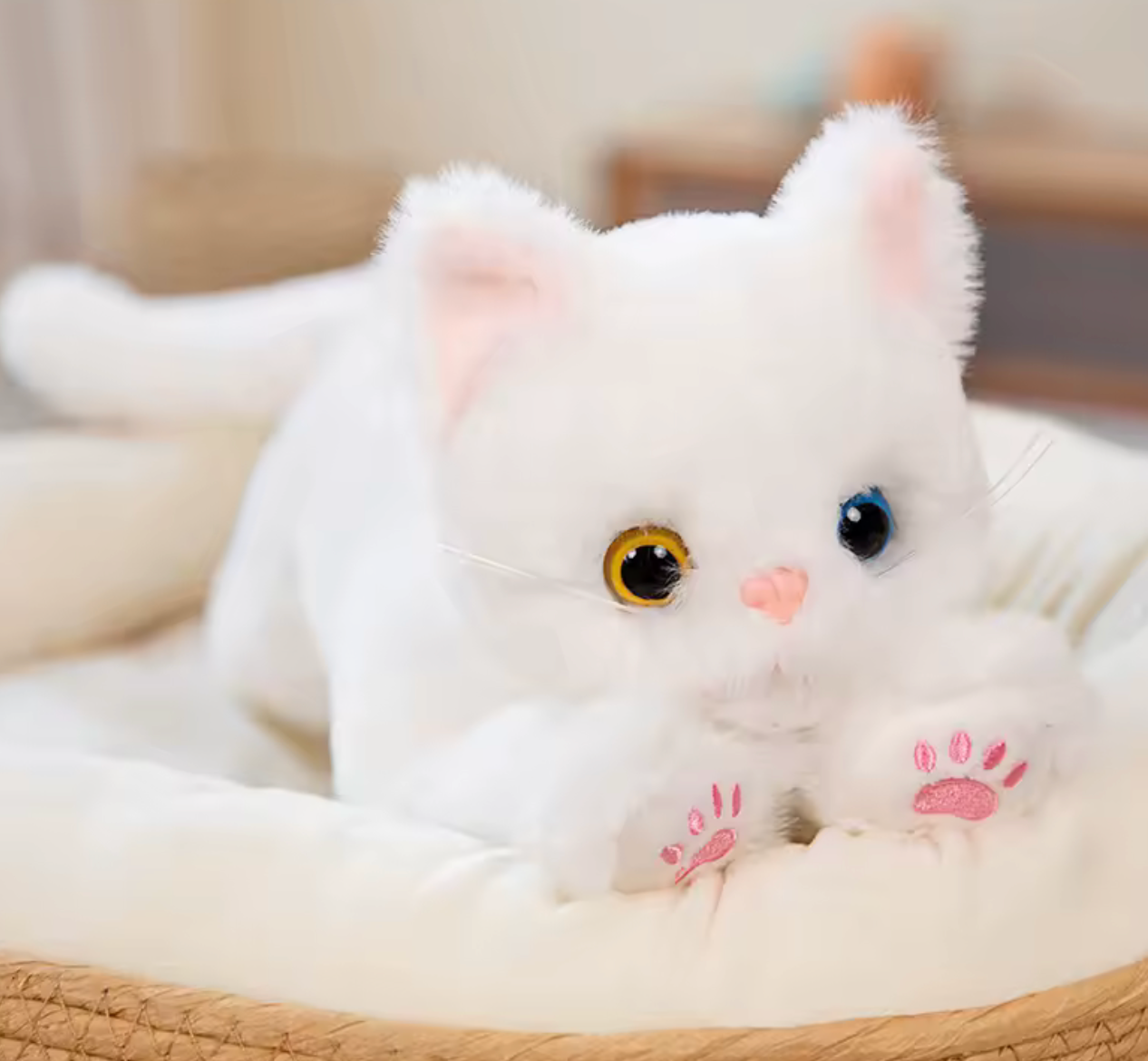 Cute Cat Plush Doll Toy – Soft, Kawaii & Perfect for Pet Play