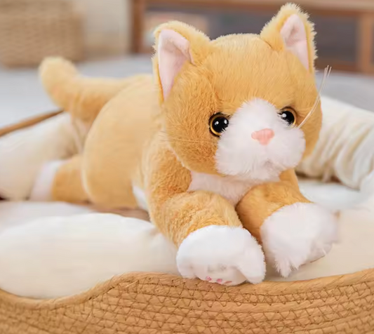 Cute Cat Plush Doll Toy – Soft, Kawaii & Perfect for Pet Play