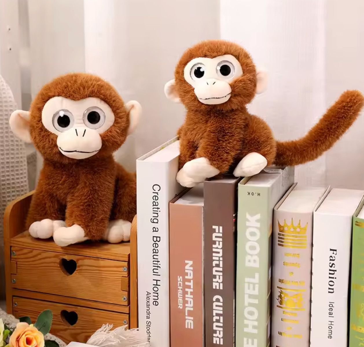 Soft Monkey Plush Toy – Adorably Cuddly & Fun for All Ages