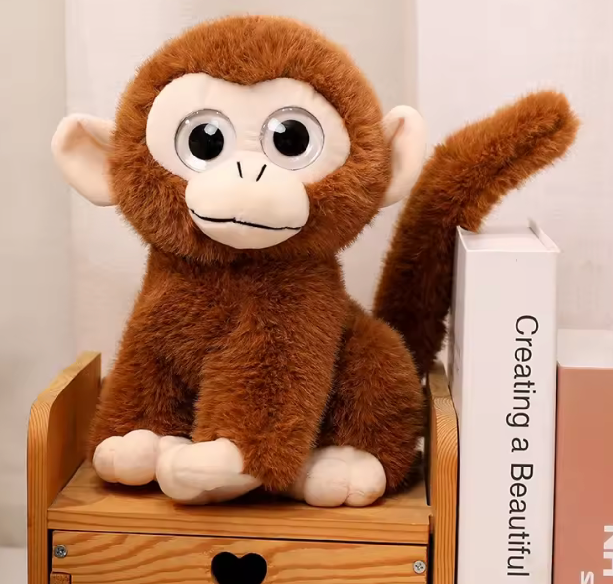 Soft Monkey Plush Toy – Adorably Cuddly & Fun for All Ages
