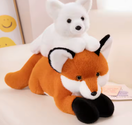 Cute Fluffy Fox Plush Toy – Soft, Adorable & Perfect for Cuddles