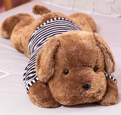 Giant Sleeping Dog Plush Toy – Ultra-Soft & Huggable Companion