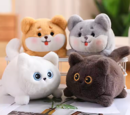 Tail Wagging Cat & Dog Plush Toys – Adorable, Lifelike & Soft