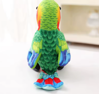 Cute Parrot or Peacock Plush Toy – Colorful, Soft & Fun for Kids