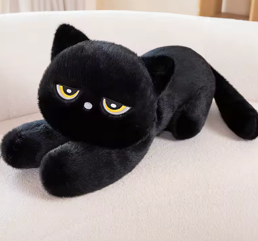 Giant Cute Black / Gray Cat
