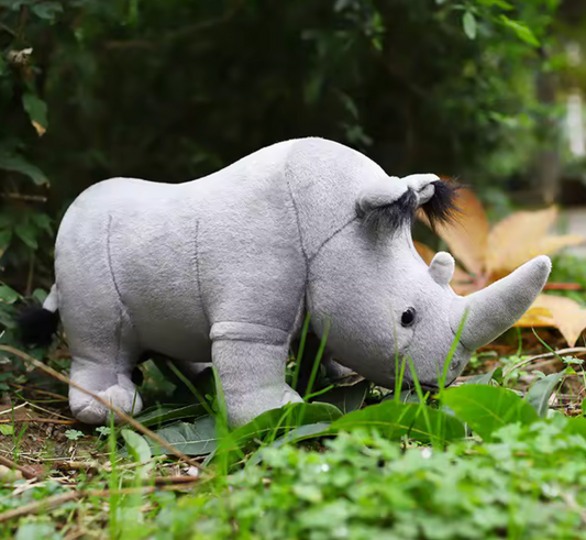 Realistic Rhinoceros Plush Toys