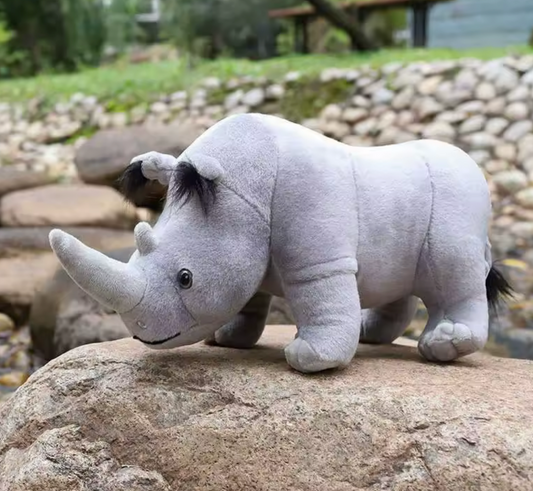 Realistic Rhinoceros Plush Toys