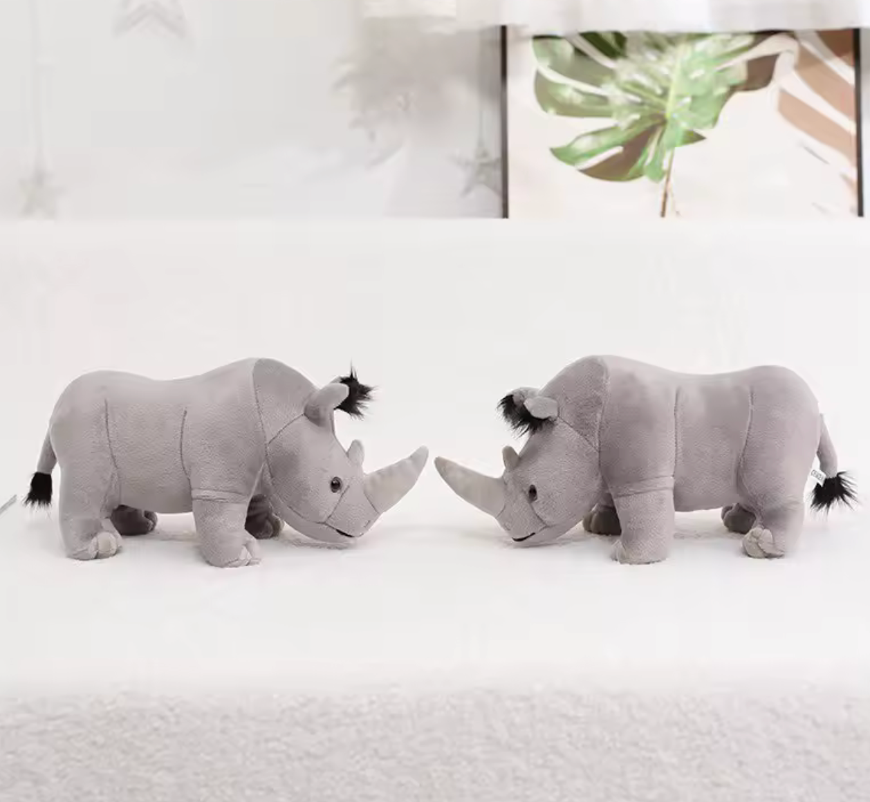 Realistic Rhinoceros Plush Toys
