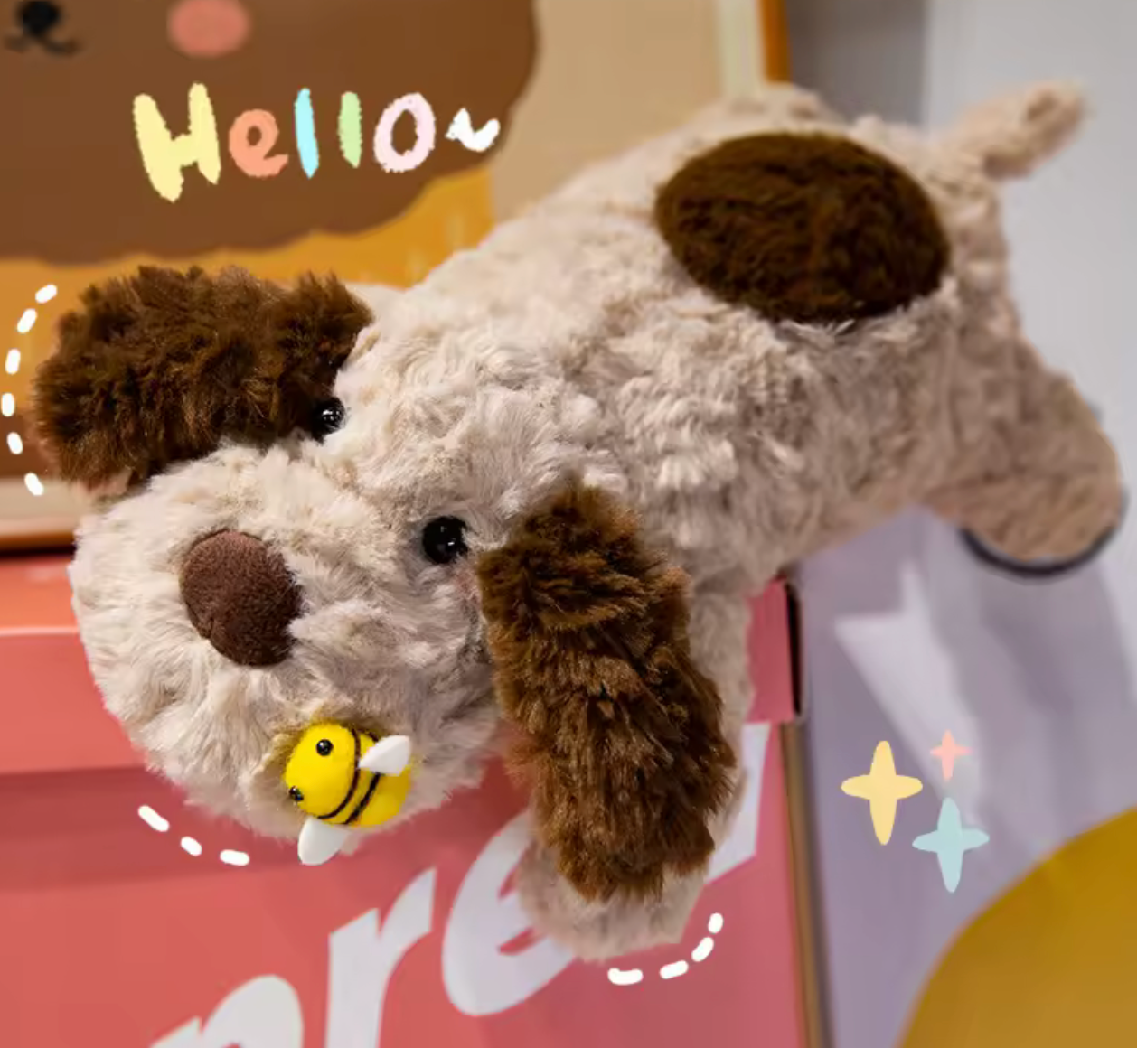 Cute Bee & Dog Plush Toy