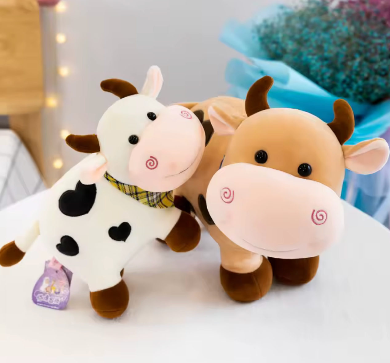 Cartoon Cute Cow Plush Toy