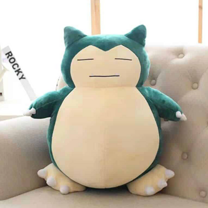 Sleeping Snorlax Pokémon Plush Toy