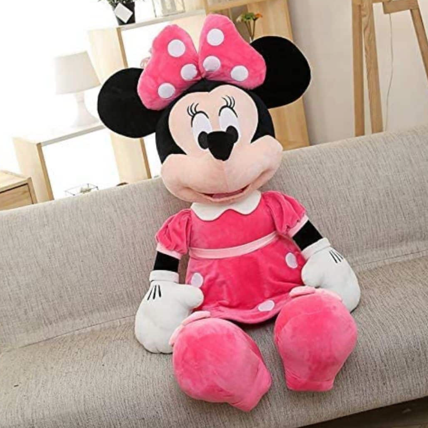 Pink Minnie Mouse Soft Plush Toy