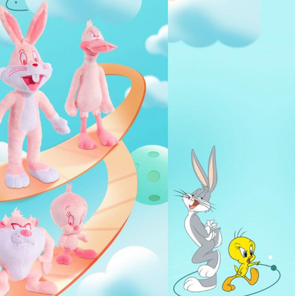 Pink Plush Toy Titi And His Friends Looney Tunes