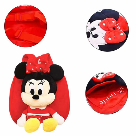 Minnie Mouse Soft Plush Toy With Backpack