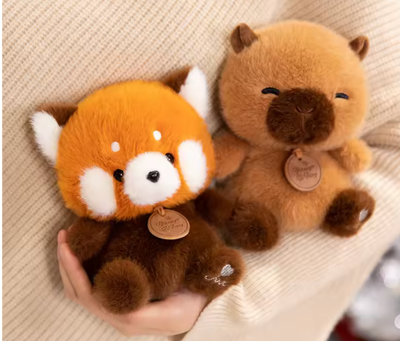 Cute Sitting Animals Soft Plush Dolls 8