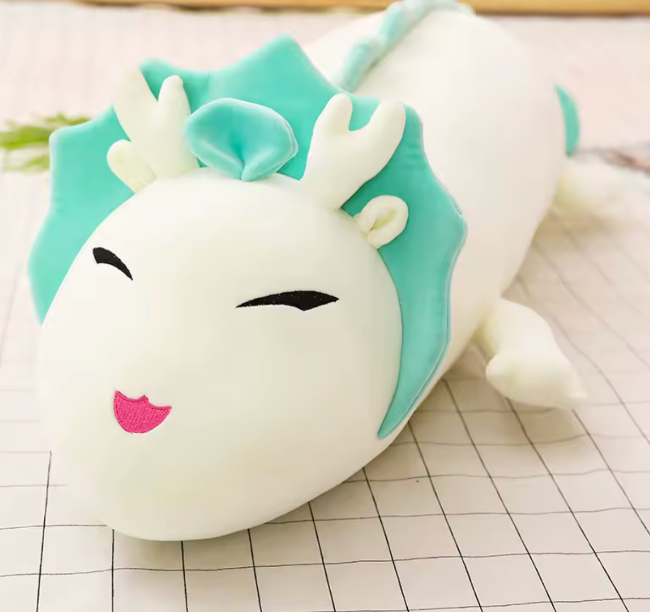 Cute Long Dragon Plush Toy – Soft & Adorable Cartoon Fantasy