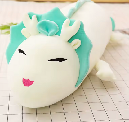 Cute Long Dragon Plush Toy – Soft & Adorable Cartoon Fantasy